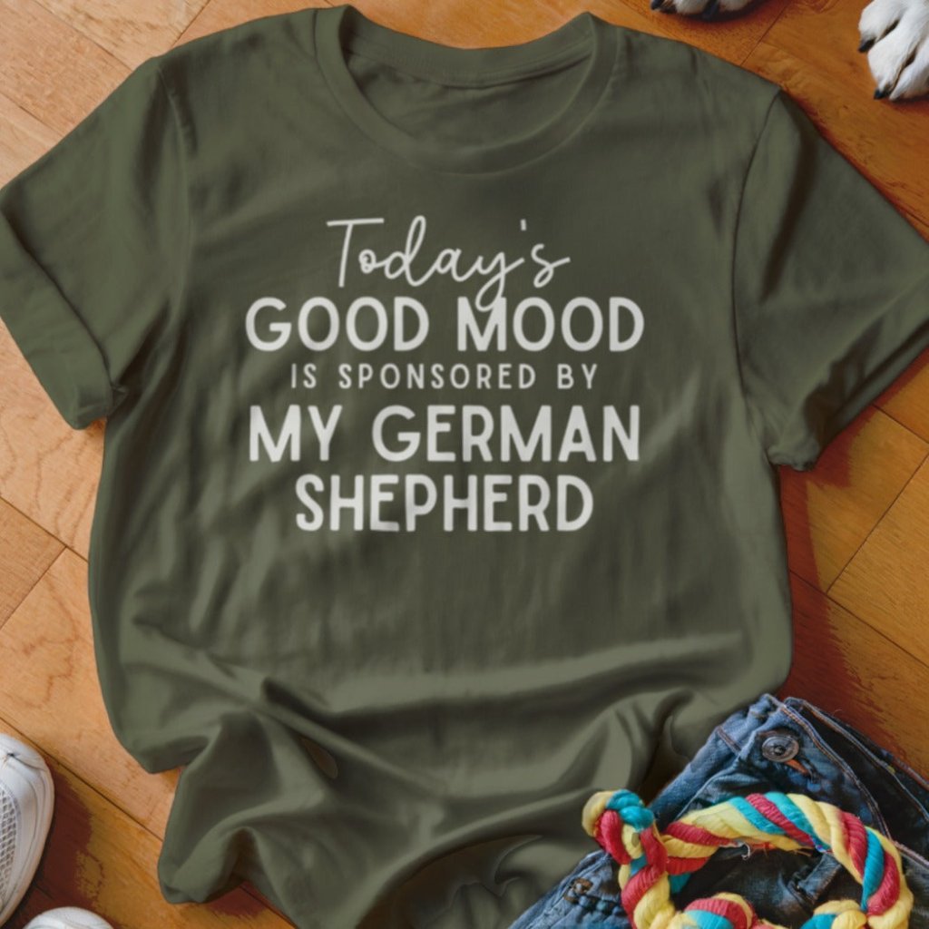 Good Mood Shepherd Shirt - The Pawsitive Initiative
