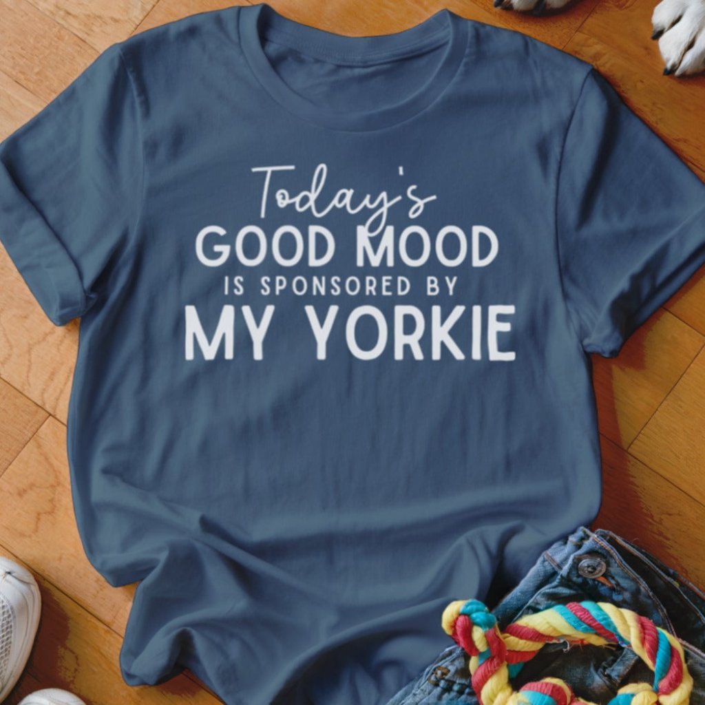 Good Mood Yorkie Shirt - The Pawsitive Initiative