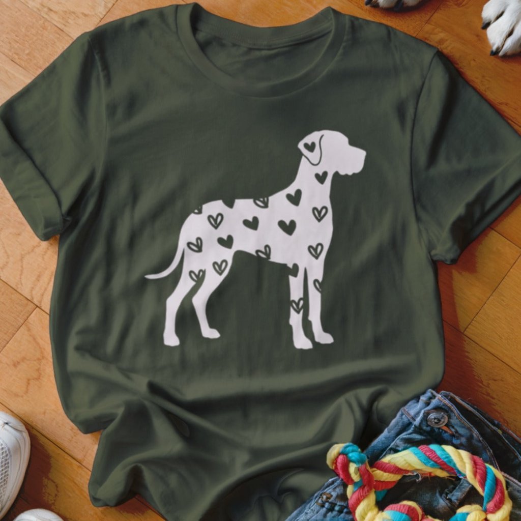 Great Dane Hearts Shirt - The Pawsitive Initiative