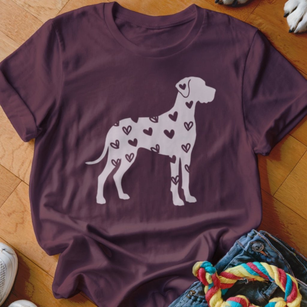 Great Dane Hearts Shirt - The Pawsitive Initiative