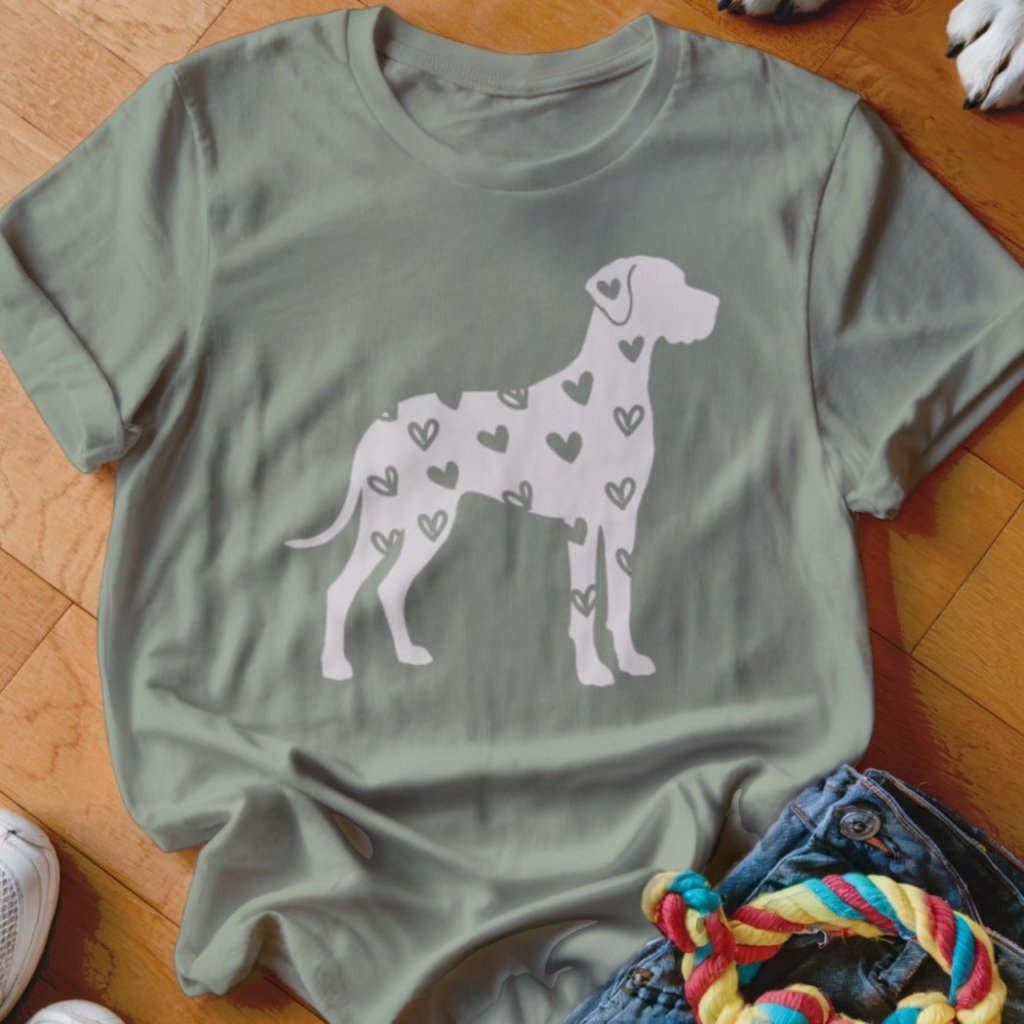 Great Dane Hearts Shirt - The Pawsitive Initiative