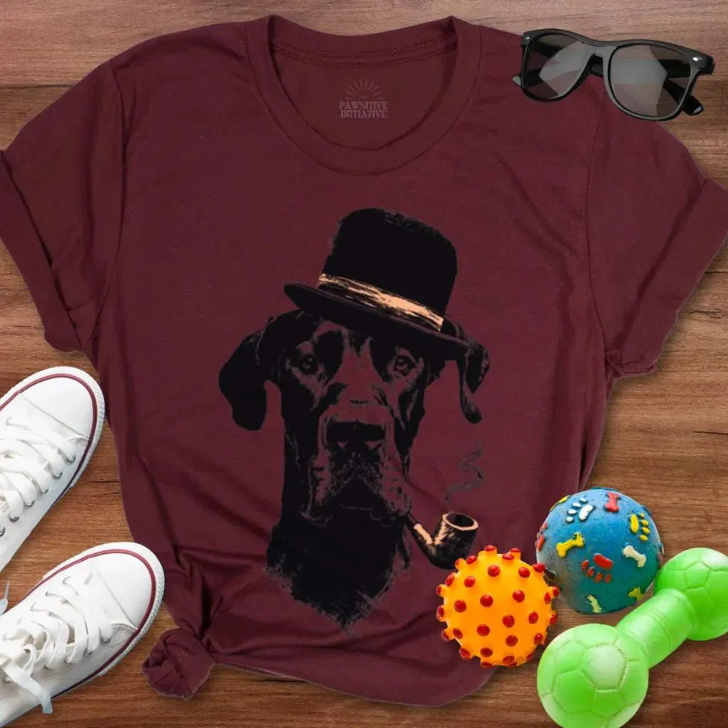 Great Dane Pipe Shirt - The Pawsitive Initiative
