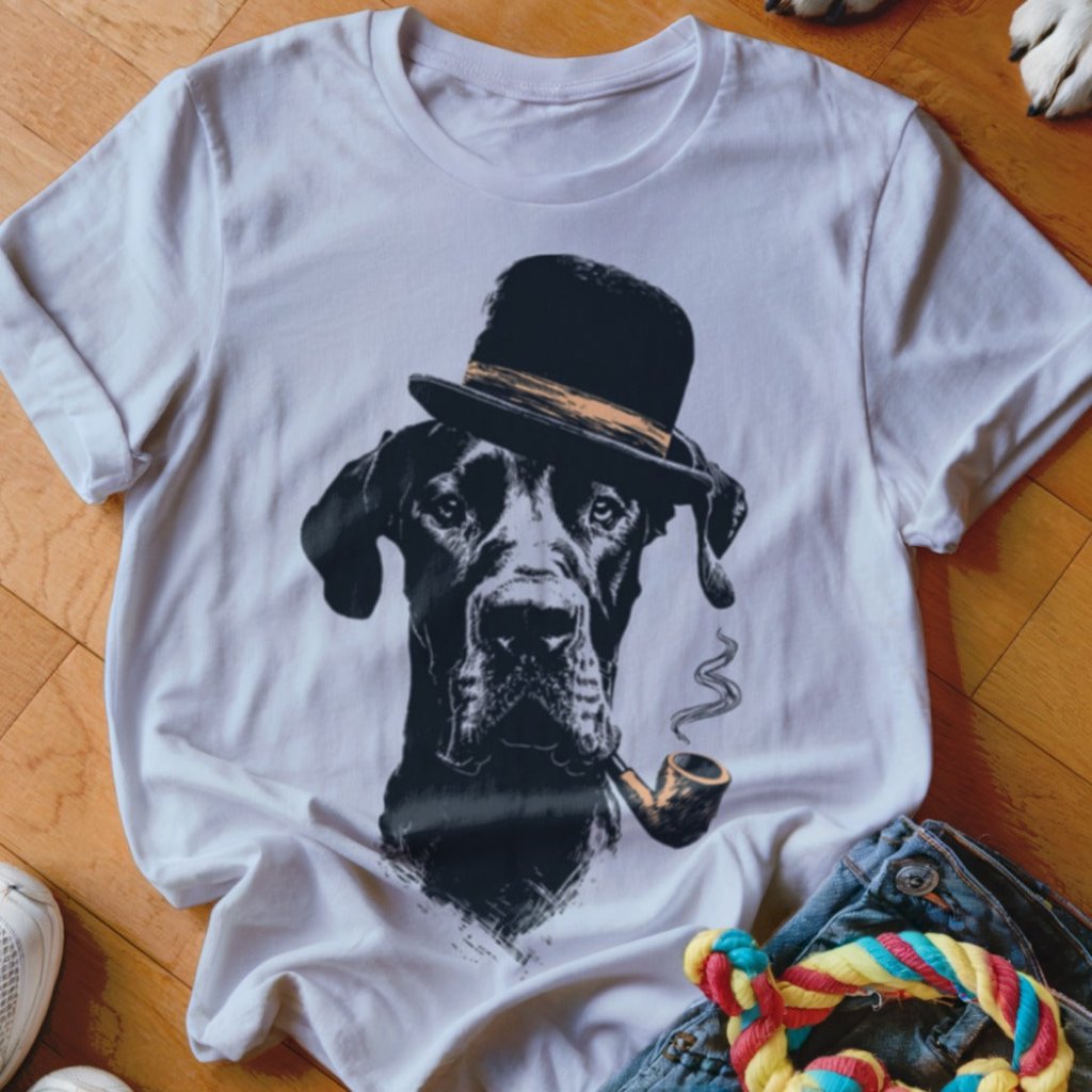 Great Dane Pipe Shirt - The Pawsitive Initiative