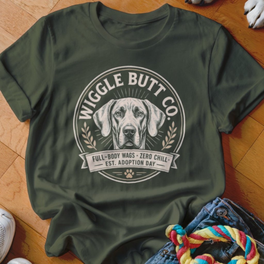 Great Dane Wiggle Butt Co Shirt - The Pawsitive Initiative