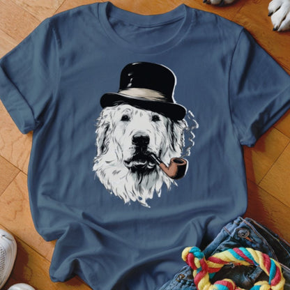 Great Pyrenees With A Pipe Shirt - The Pawsitive Initiative