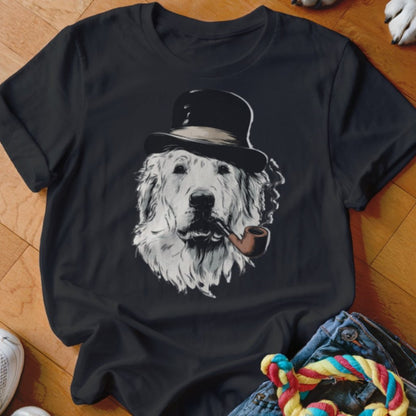 Great Pyrenees With A Pipe Shirt - The Pawsitive Initiative