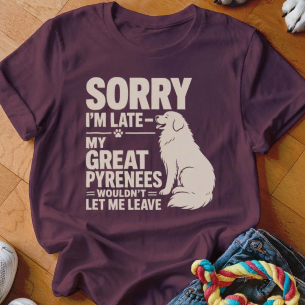 Great Pyrenees Wouldn't Let Me Leave Shirt - The Pawsitive Initiative