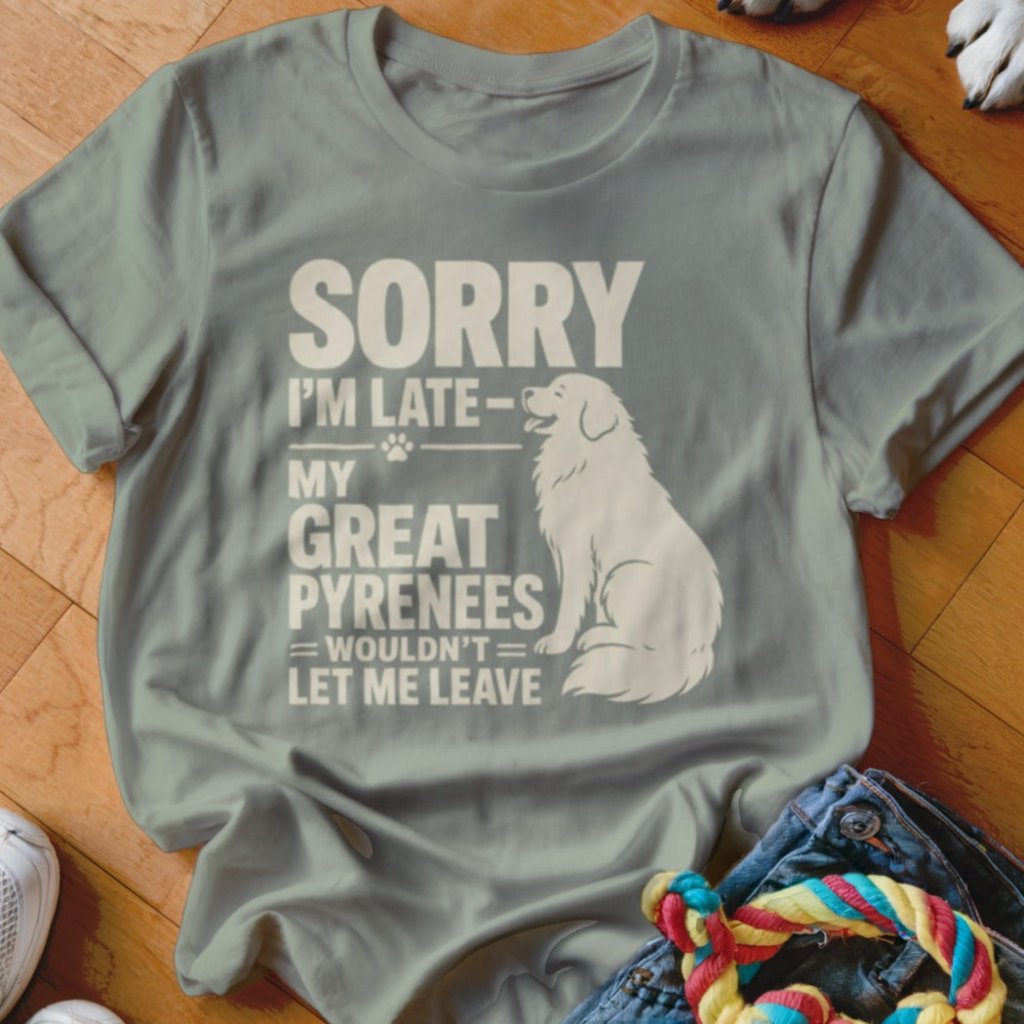 Great Pyrenees Wouldn't Let Me Leave Shirt - The Pawsitive Initiative
