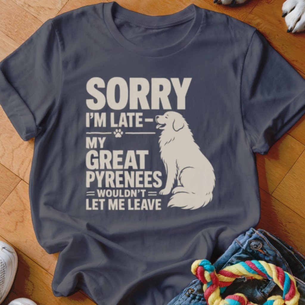 Great Pyrenees Wouldn't Let Me Leave Shirt - The Pawsitive Initiative