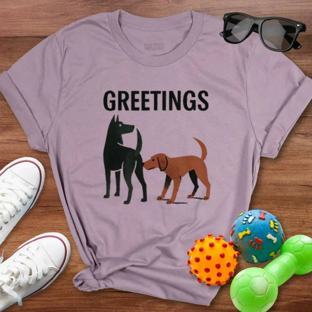 Greetings Shirt - The Pawsitive Initiative