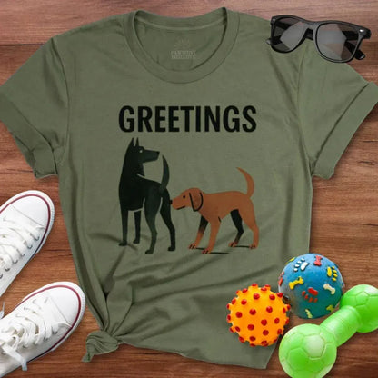 Greetings Shirt - The Pawsitive Initiative