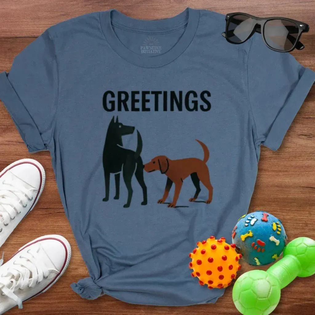 Greetings Shirt - The Pawsitive Initiative