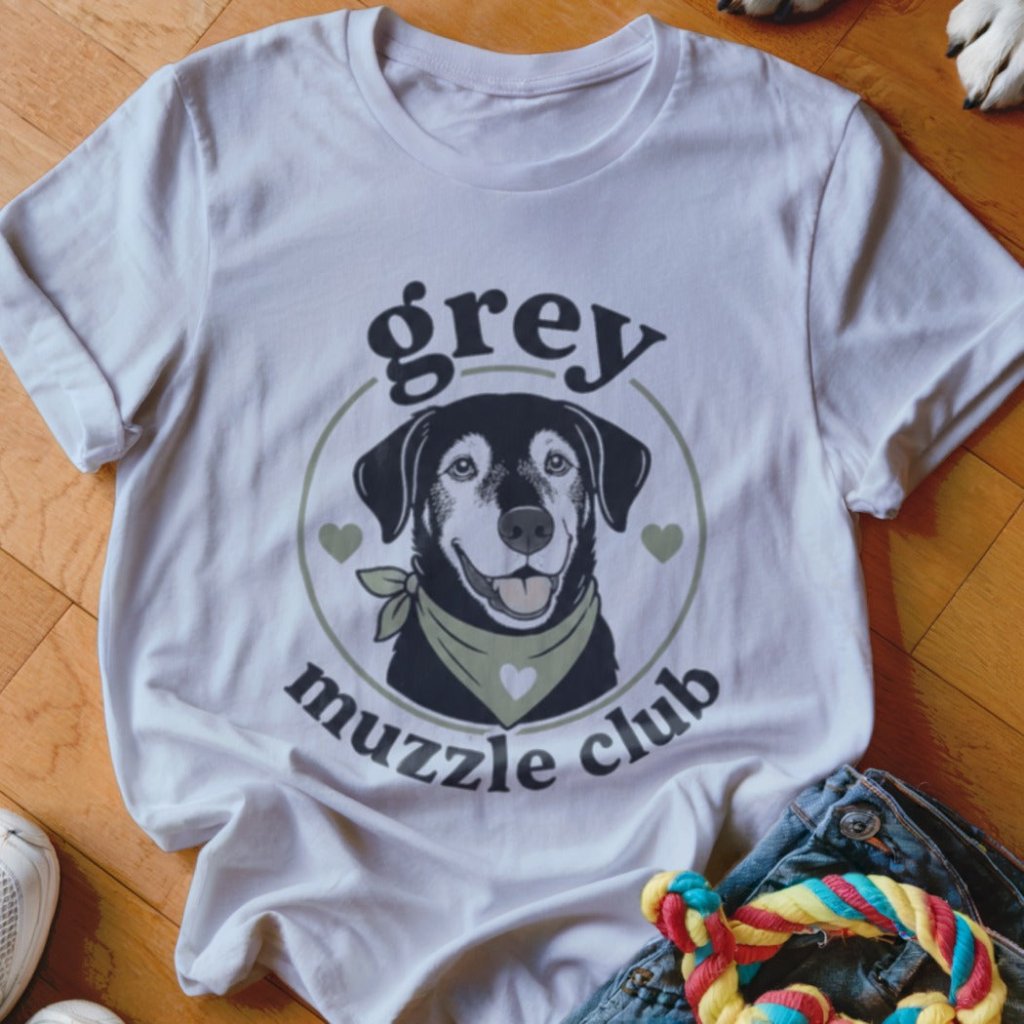 Grey Muzzle Club Shirt - The Pawsitive Initiative