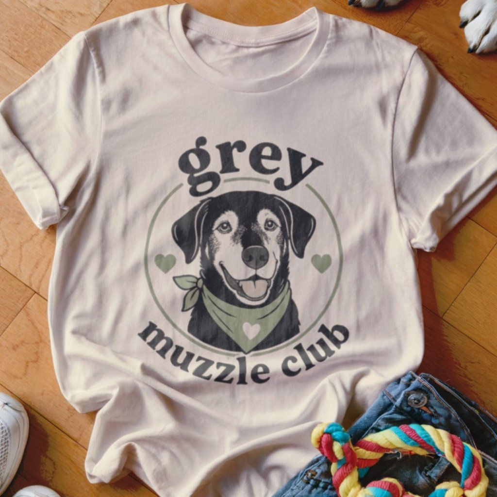 Grey Muzzle Club Shirt - The Pawsitive Initiative