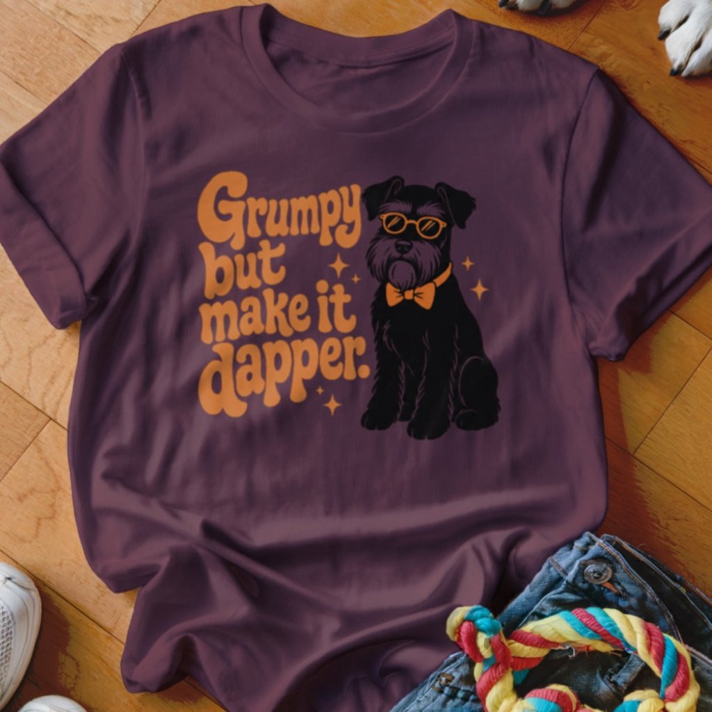 Grumpy But Make It Dapper Shirt - The Pawsitive Initiative