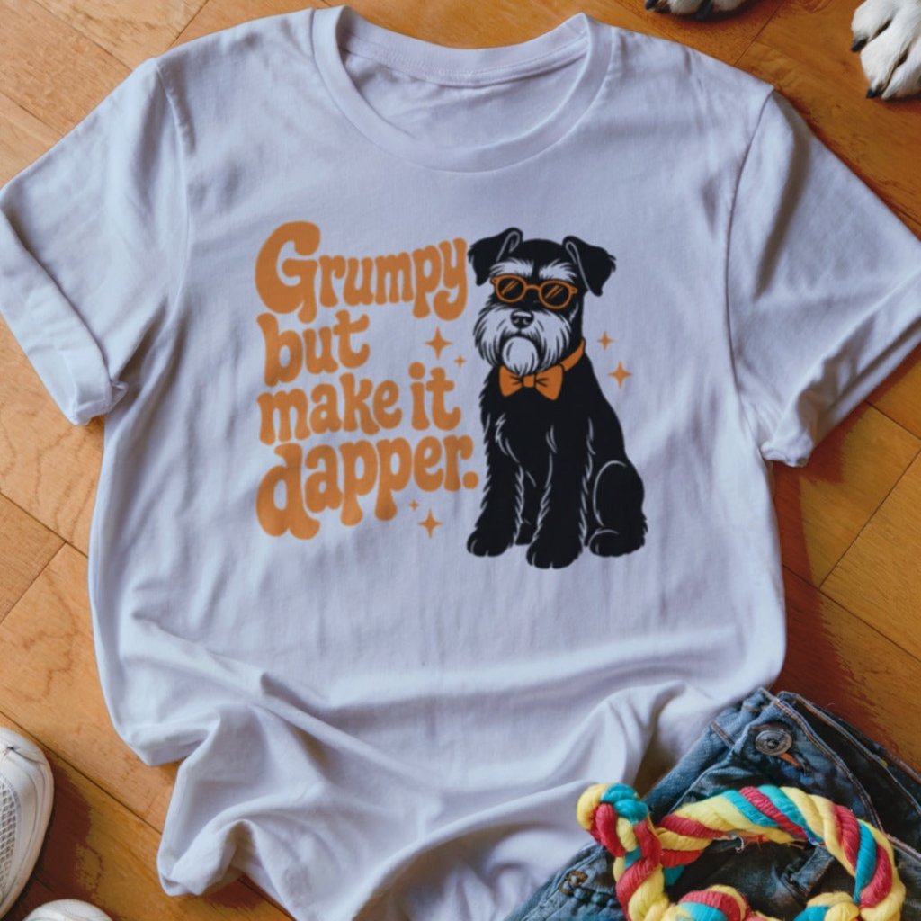 Grumpy But Make It Dapper Shirt - The Pawsitive Initiative