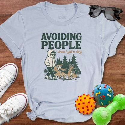 GSD Avoiding People Shirt - The Pawsitive Initiative