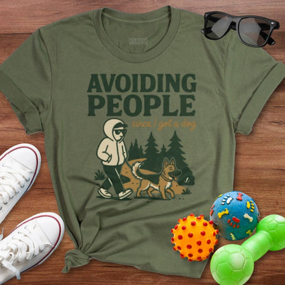 GSD Avoiding People Shirt - The Pawsitive Initiative