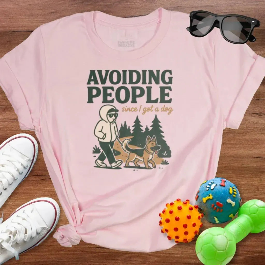 GSD Avoiding People Shirt - The Pawsitive Initiative