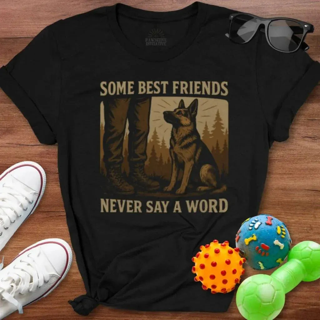 GSD best friends shirt - The Pawsitive Initiative