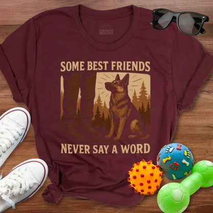GSD best friends shirt - The Pawsitive Initiative