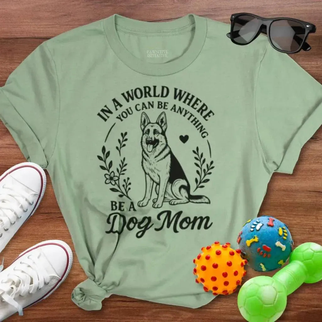 GSD Dog Mom Shirt - The Pawsitive Initiative