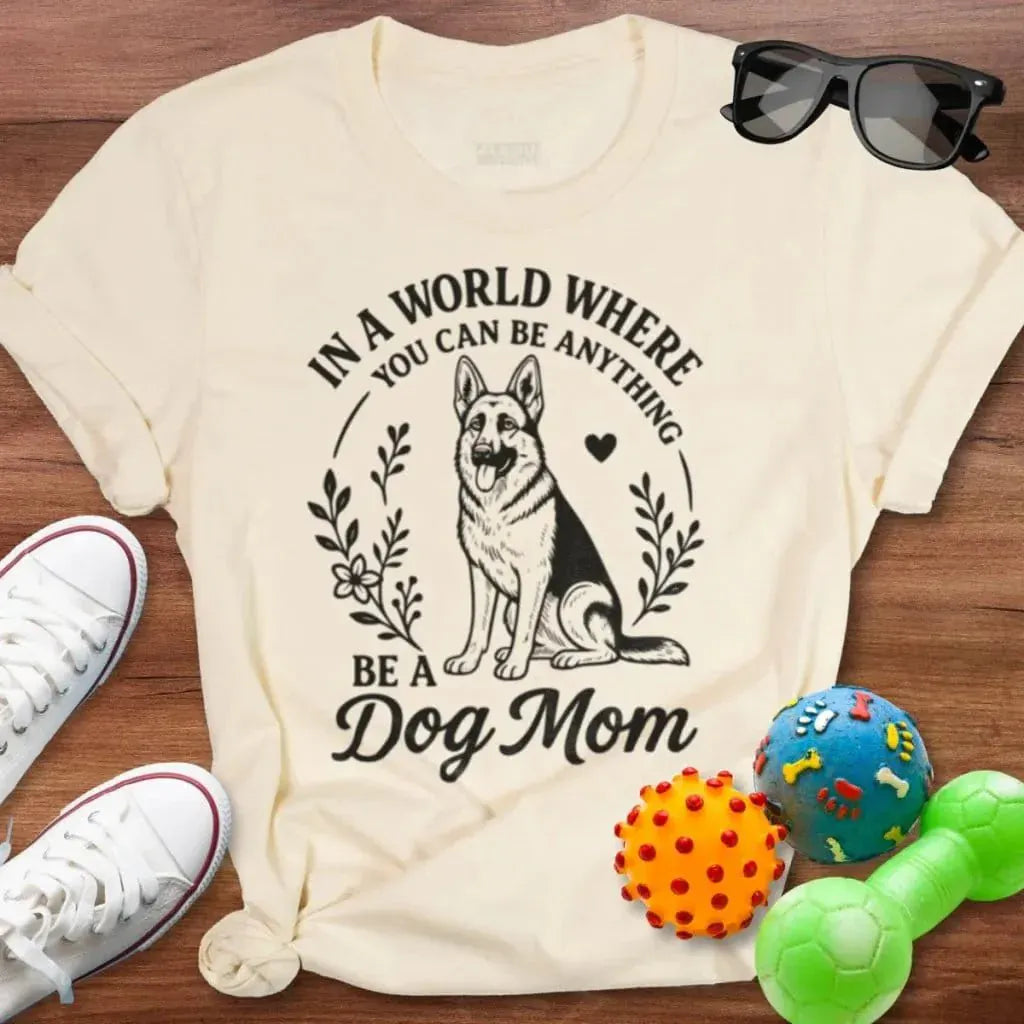GSD Dog Mom Shirt - The Pawsitive Initiative