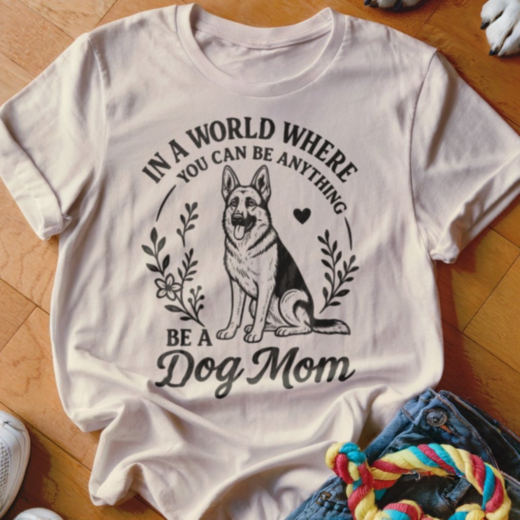 GSD Dog Mom Shirt - The Pawsitive Initiative