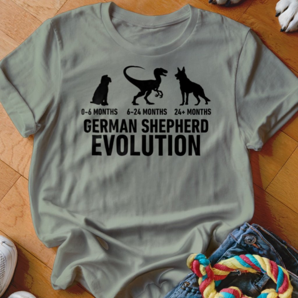 GSD Evolution Shirt - The Pawsitive Initiative