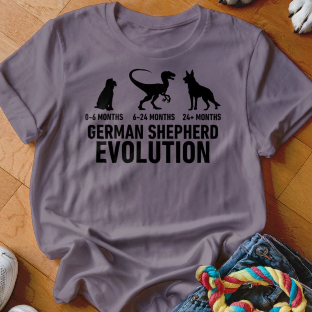 GSD Evolution Shirt - The Pawsitive Initiative