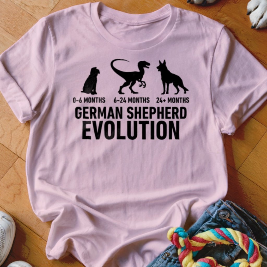 GSD Evolution Shirt - The Pawsitive Initiative