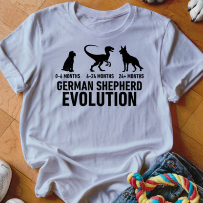 GSD Evolution Shirt - The Pawsitive Initiative