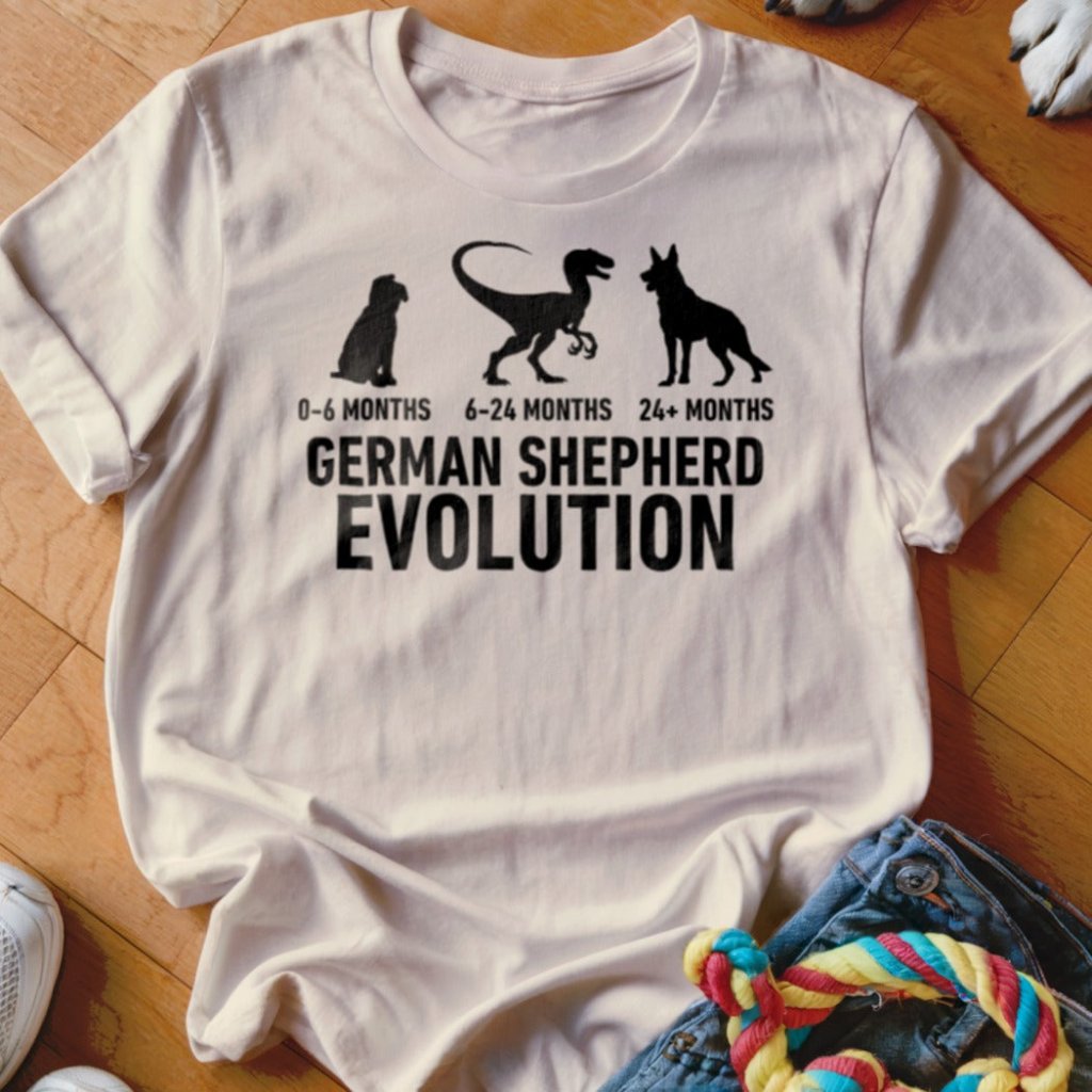 GSD Evolution Shirt - The Pawsitive Initiative