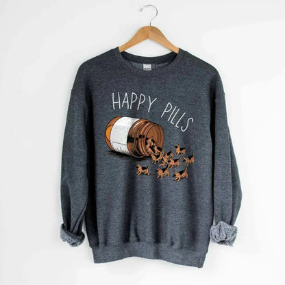 GSD Happy Pills Sweatshirt - The Pawsitive Initiative