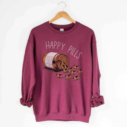 GSD Happy Pills Sweatshirt - The Pawsitive Initiative