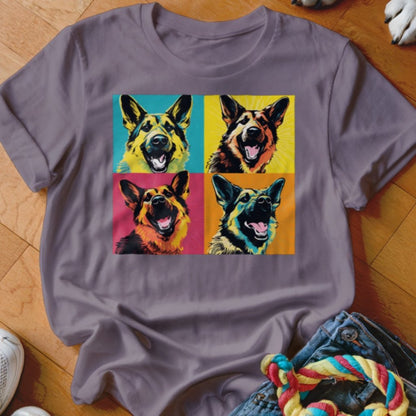 GSD Pop Art Shirt - The Pawsitive Initiative