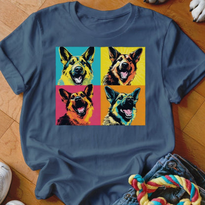GSD Pop Art Shirt - The Pawsitive Initiative