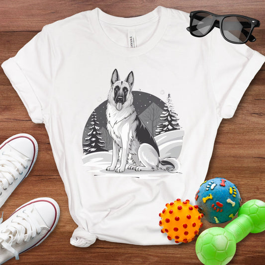 GSD Snowglobe Shirt - The Pawsitive Initiative