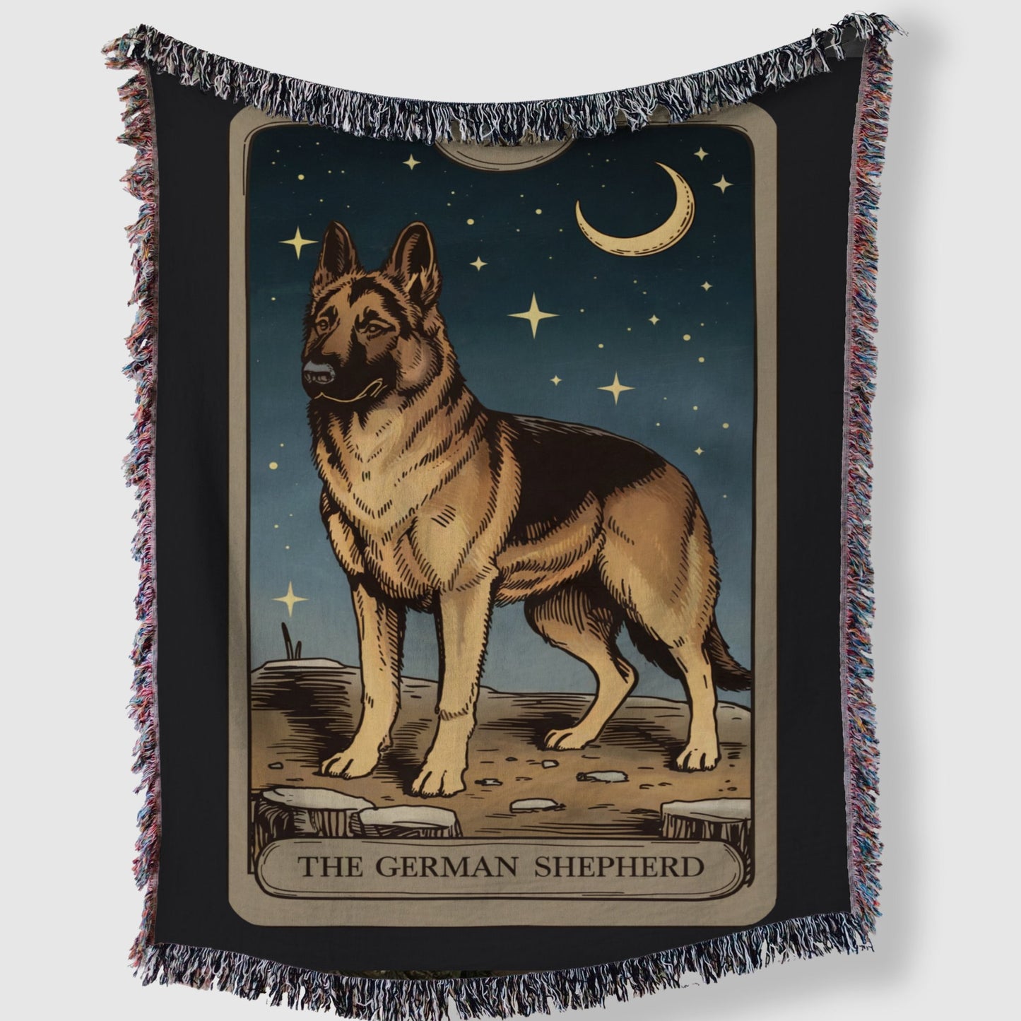 GSD Tarot Card Blanket - The Pawsitive Initiative