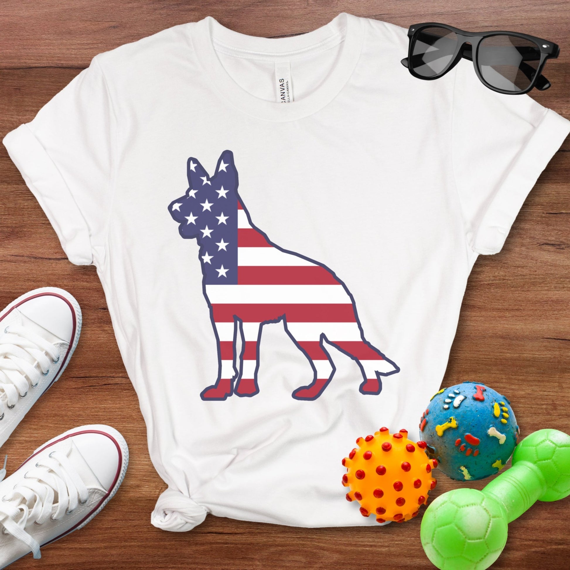 GSD USA Shirt - The Pawsitive Initiative