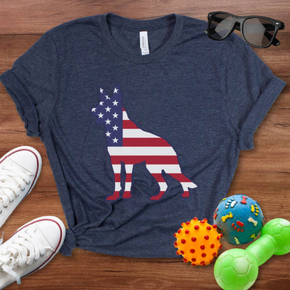 GSD USA Shirt - The Pawsitive Initiative