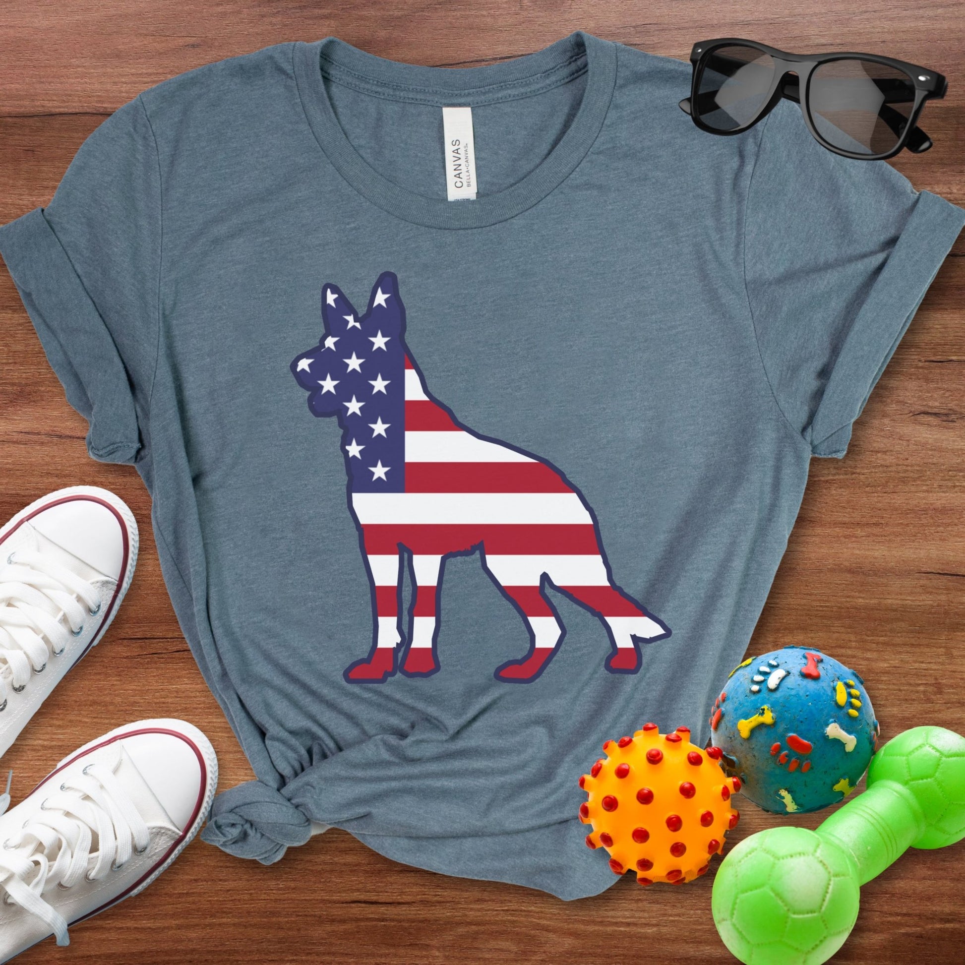 GSD USA Shirt - The Pawsitive Initiative