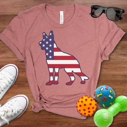 GSD USA Shirt - The Pawsitive Initiative