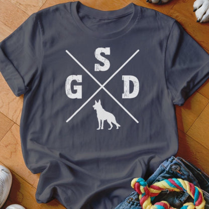 GSD X Shirt - The Pawsitive Initiative