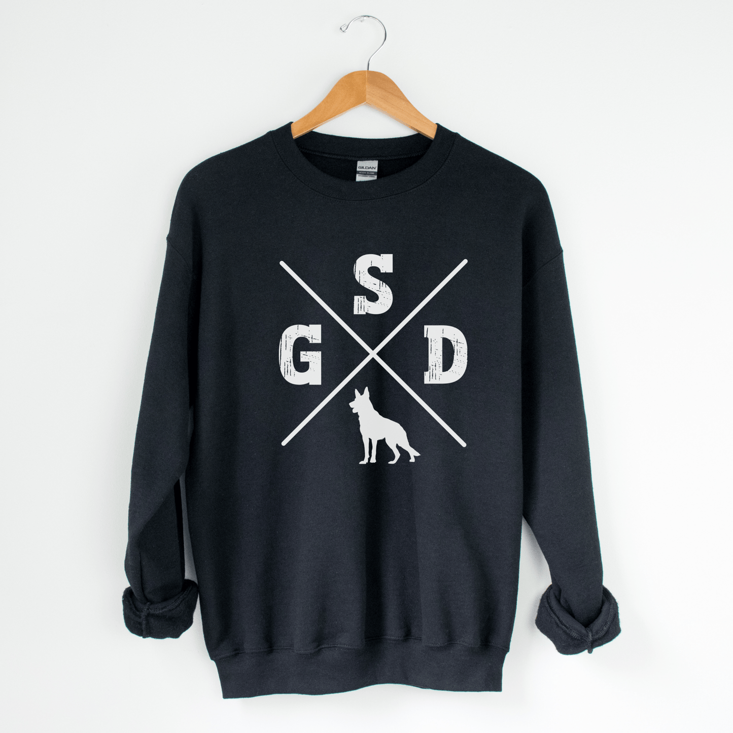 GSD X Sweatshirt - The Pawsitive Initiative