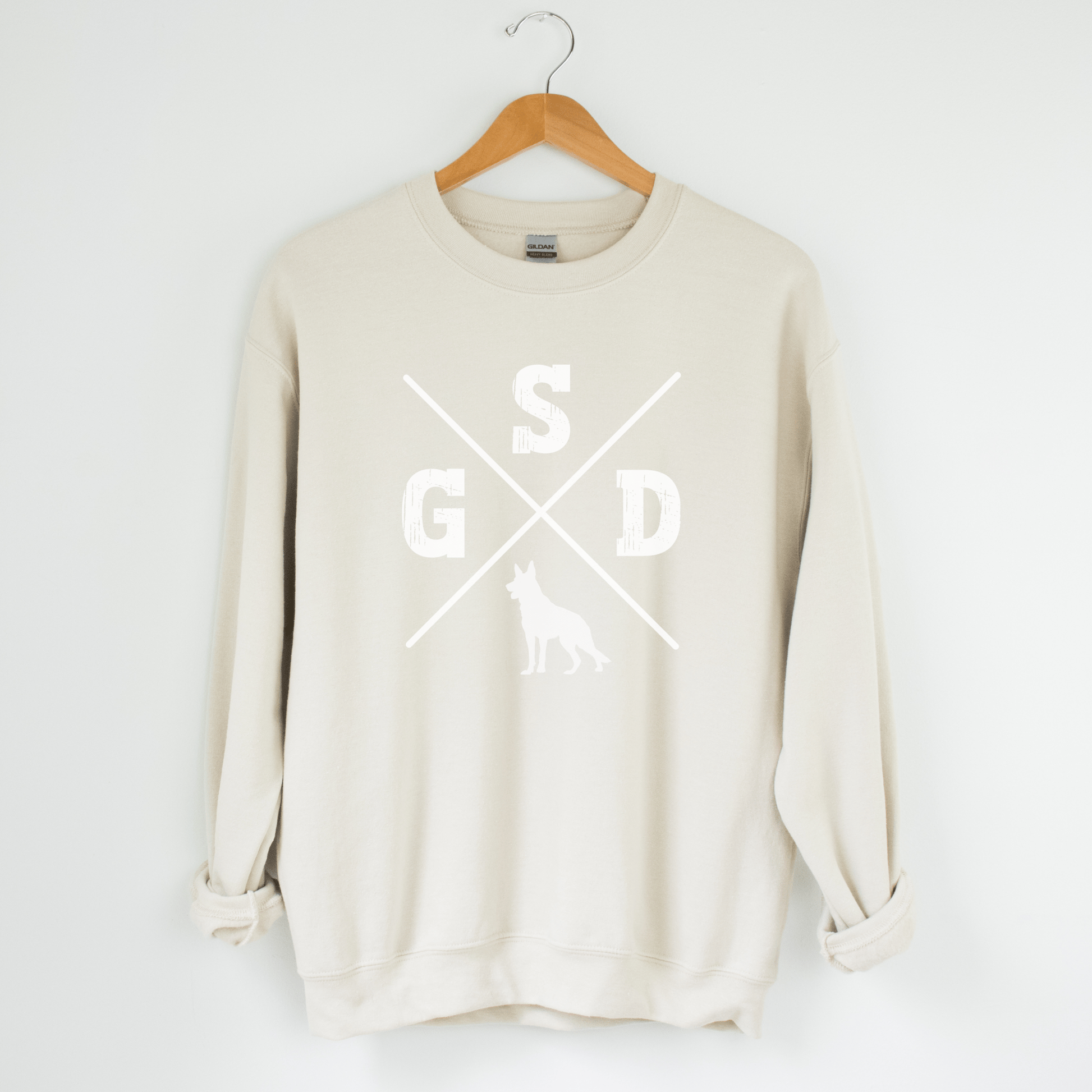 GSD X Sweatshirt - The Pawsitive Initiative