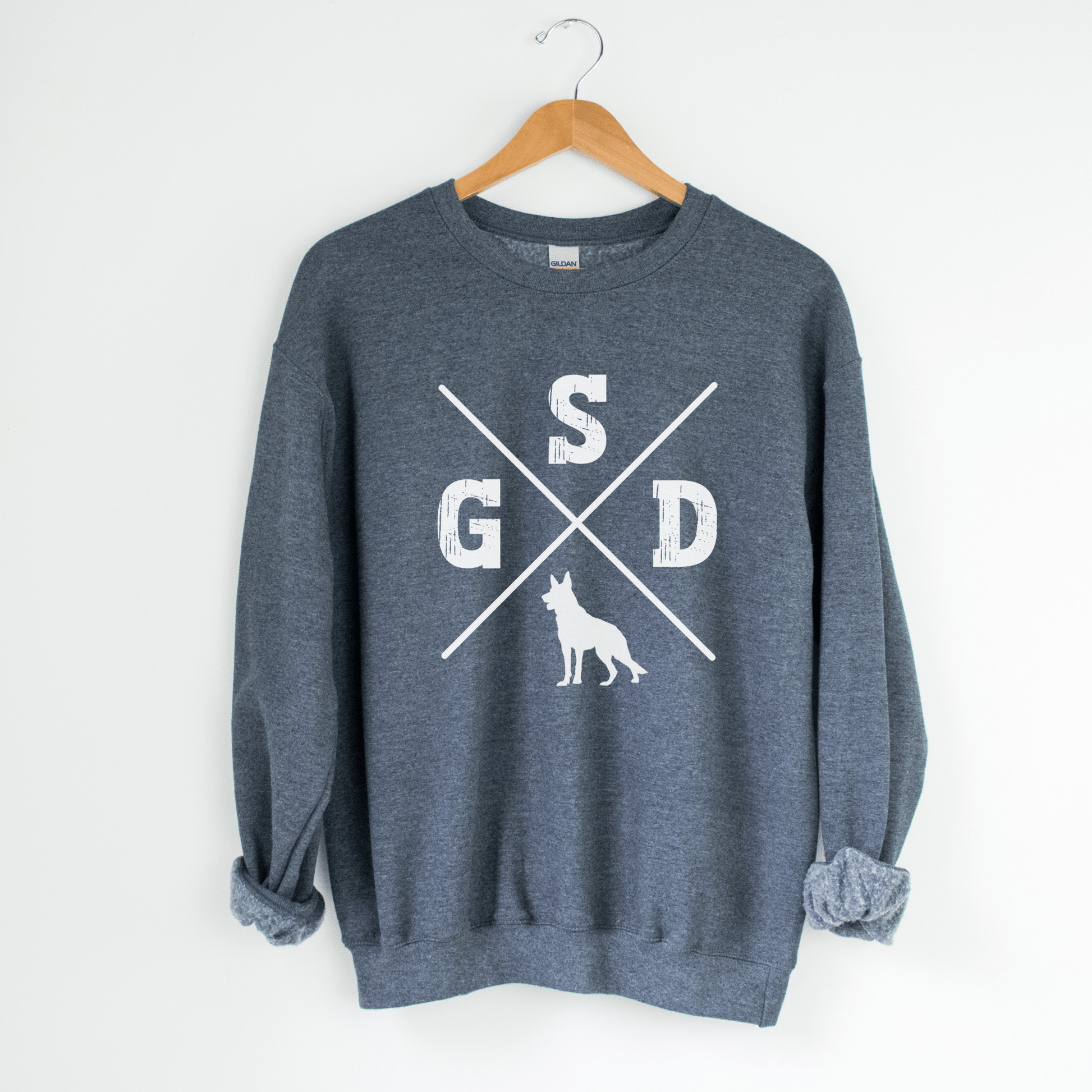 GSD X Sweatshirt - The Pawsitive Initiative