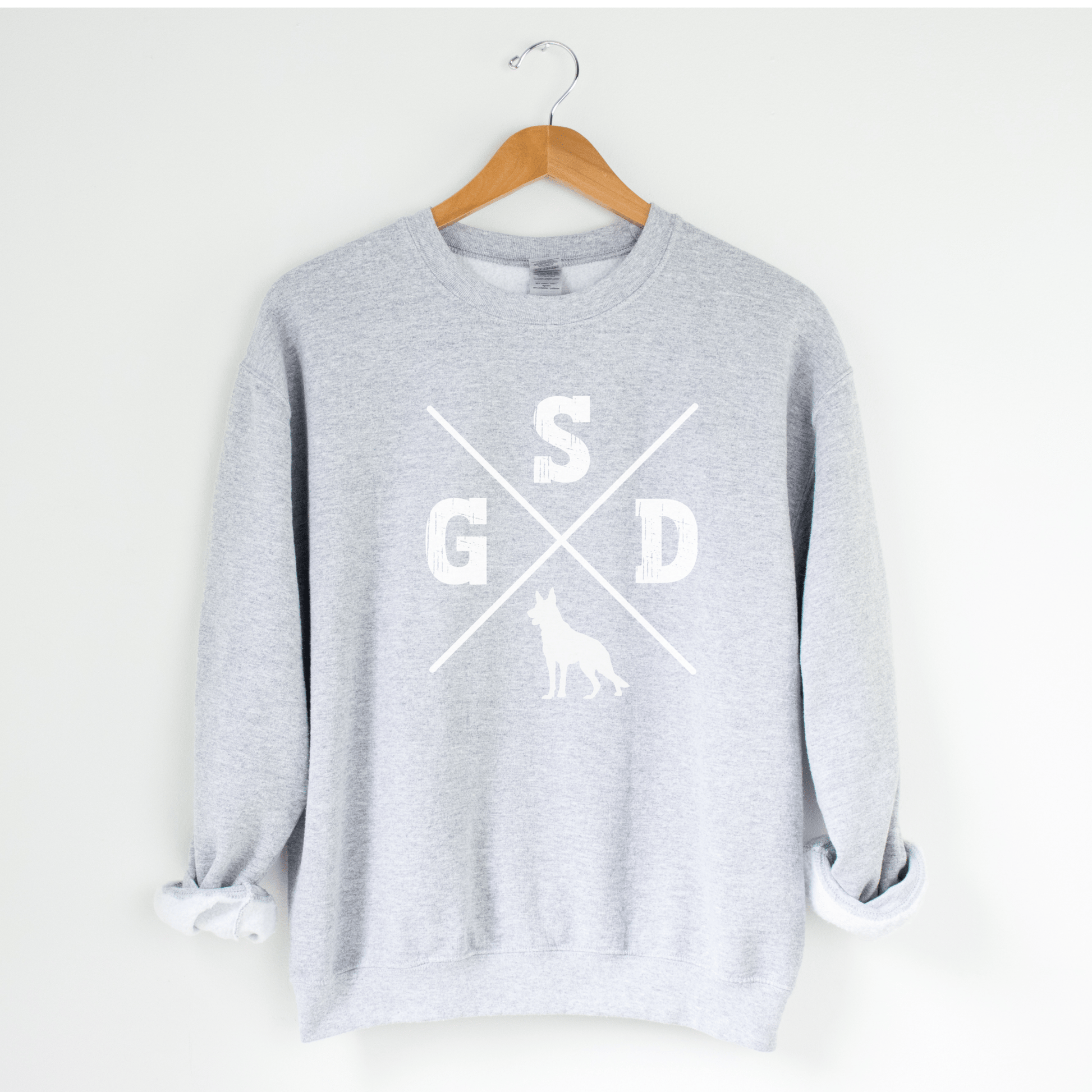 GSD X Sweatshirt - The Pawsitive Initiative