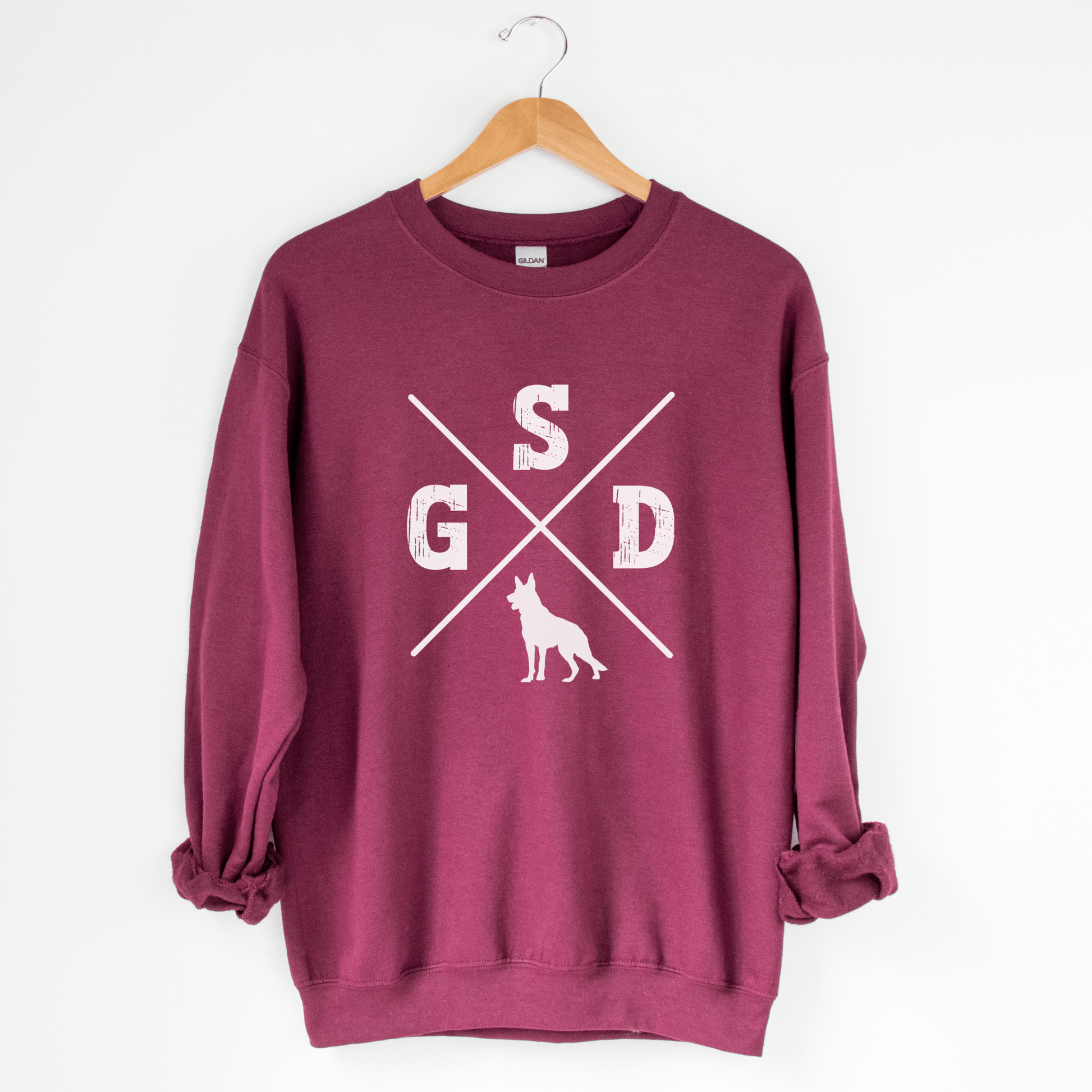 GSD X Sweatshirt - The Pawsitive Initiative