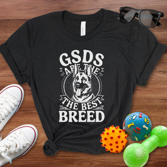 GSDs Best Breed Shirt - The Pawsitive Initiative